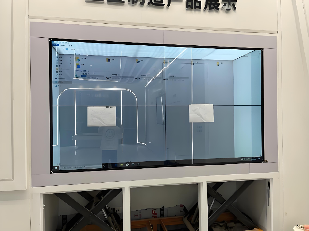關(guān)掉是玻璃，打開是屏幕！OLED透明屏未來感拉滿！